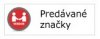 Predávané značky